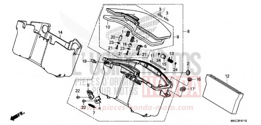 TASCHE CENTRALI GL1800J di 2018